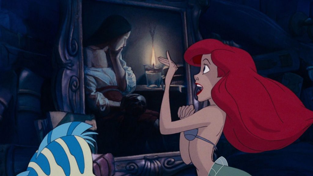 La Sirenita con la Magdalena Penitente