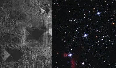 Las Pirámides y la constelación de Orión Las Pirámides y la constelación de Orión