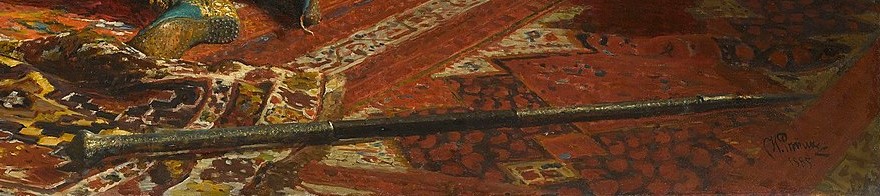 Detalle del Baston de Ivan el Terrible