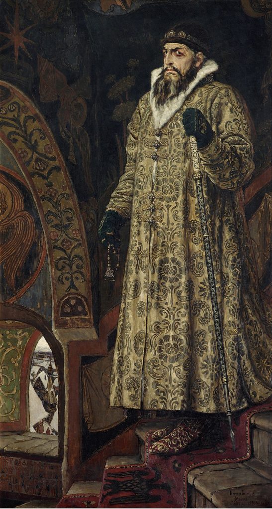 Ivan el Terrible de Víktor Vasnetsov. (1897