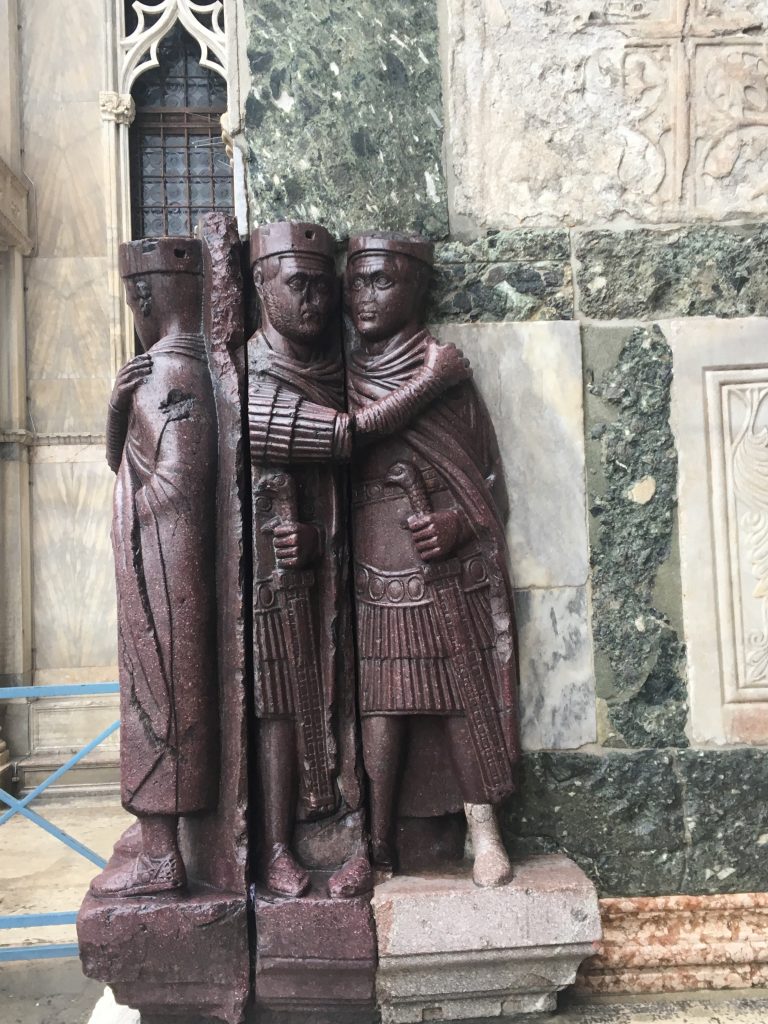 Los cuatro Tetrarcas (Foto Sofia Muñoz)