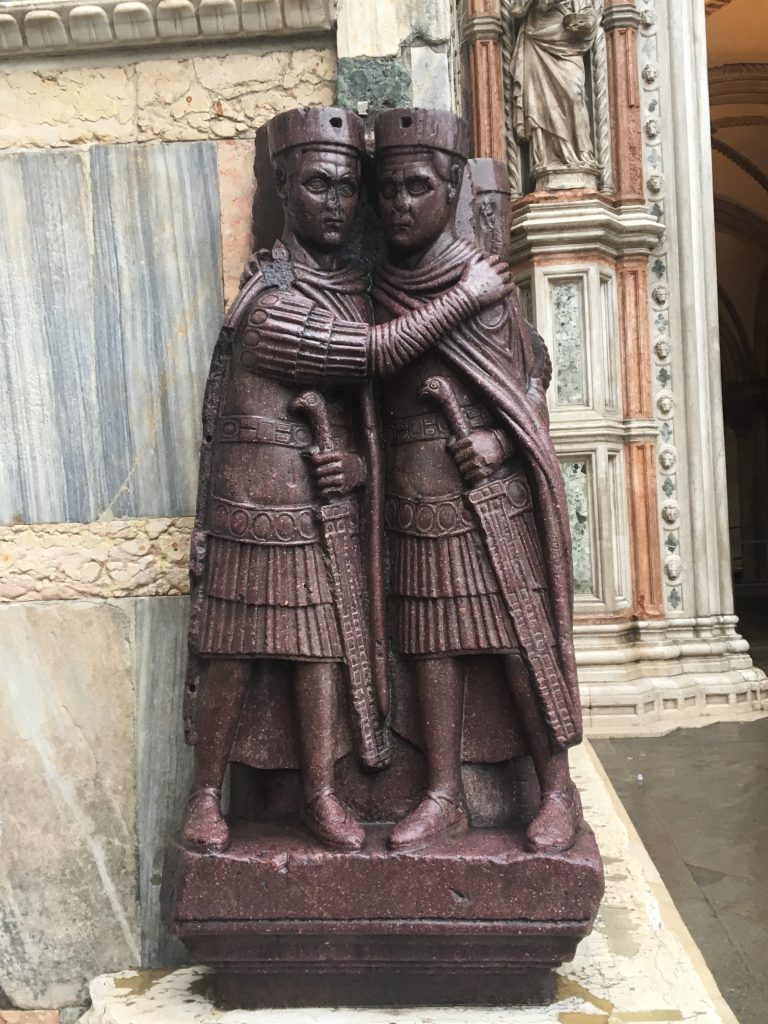 Los cuatro Tetrarcas (Foto Sofia Muñoz)