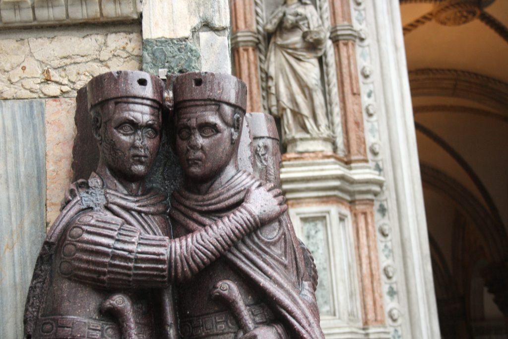 Detalle de las Cabezas de los Tetrarcas (Foto Sofia Muñoz