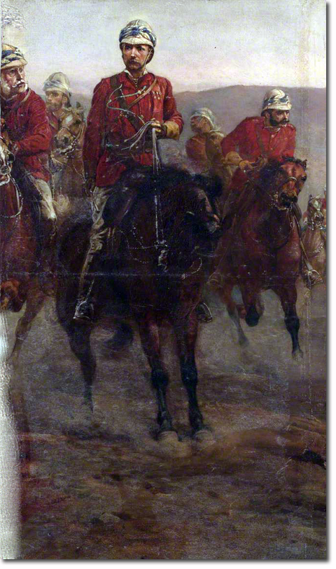 After the Battle: Arrival of Lord Wolseley and Staff at the Bridge of Tel-el-Kebir at the Close of the Action. Elizabeth Southerden Thompson, Lady Butler. After the Battle: Arrival of Lord Wolseley and Staff at the Bridge of Tel-el-Kebir at the Close of the Action, 13 September 1882 National Army Museum, Elizabeth Southerden Thompson, Lady Butler