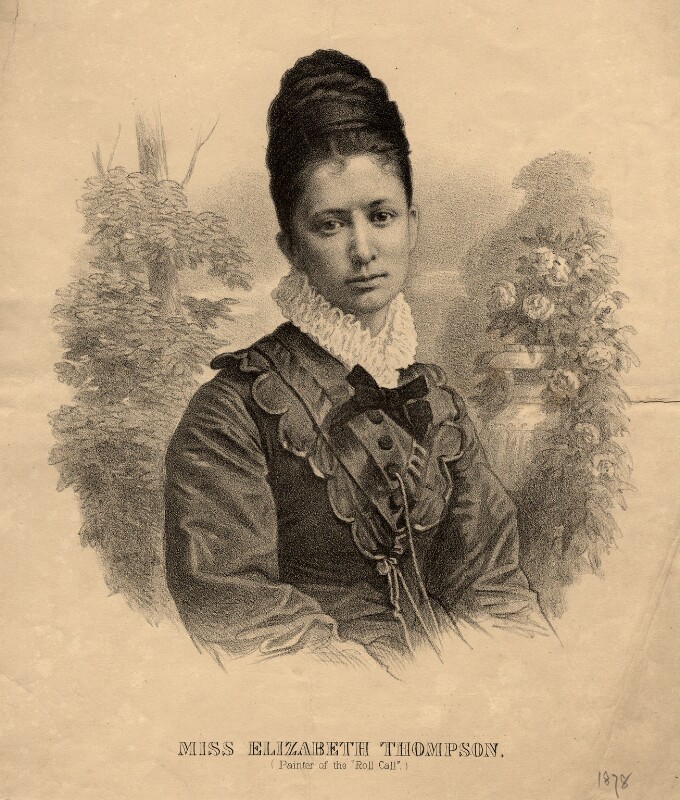 Elizabeth Southerden Thompson, Lady Butler. Elizabeth Southerden (Thompson), Lady Butler