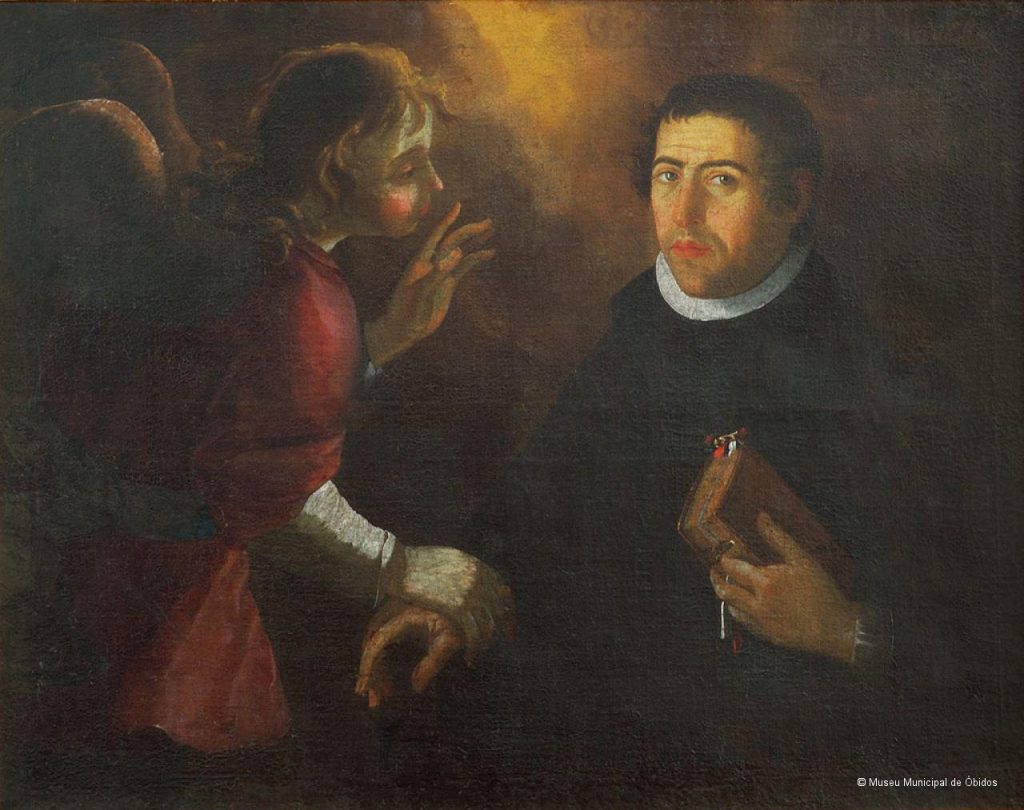 Retrato del Beneficiado Faustino das Neves (1670, museo de Óbidos). Museo Municipal de Óbidos