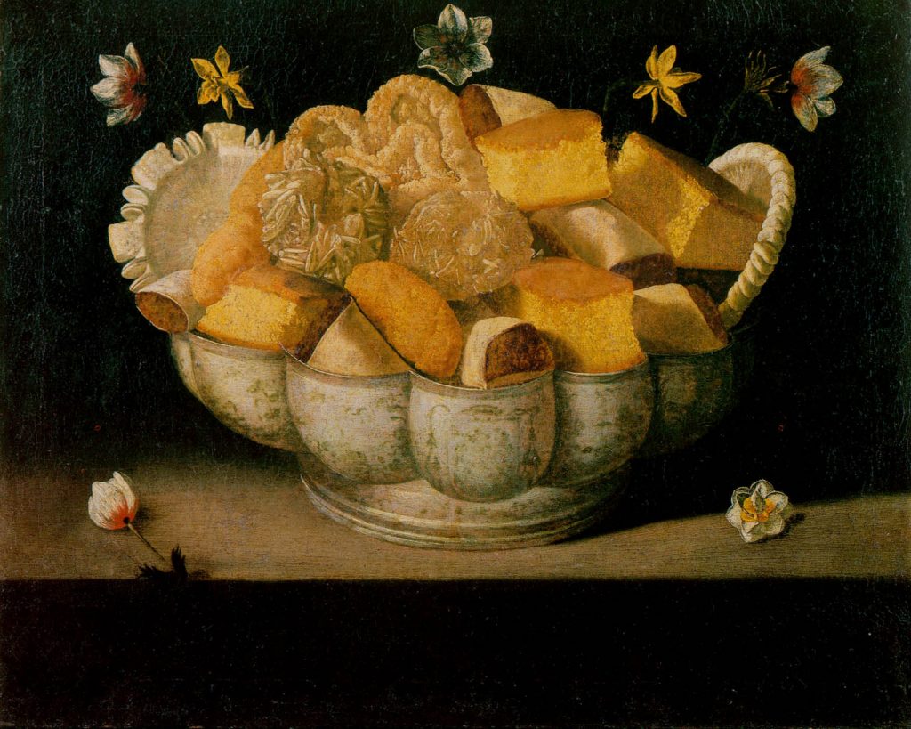 Naturaleza muerta con bollos, Museo de Évora, Portugal, (1660-70)