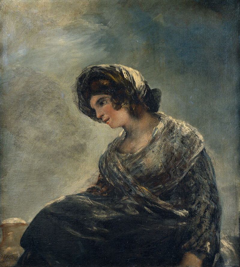 La Lechera de Burdeos de Francisco de Goya y Lucientes (Museo del Prado) Hacia 1827