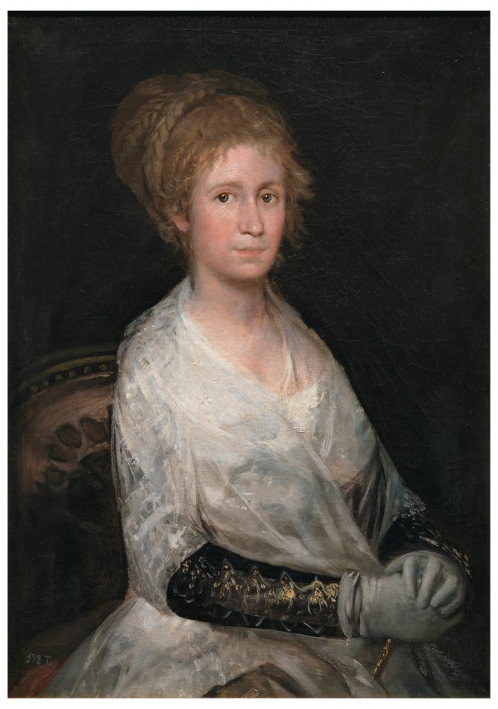 Posible Retrato de Leocadia Zorrilla este cuadro esta atribuido a Josefa Bayeu de Francisco de Goya y Lucientes ( Museo del Prado) 1814-1816