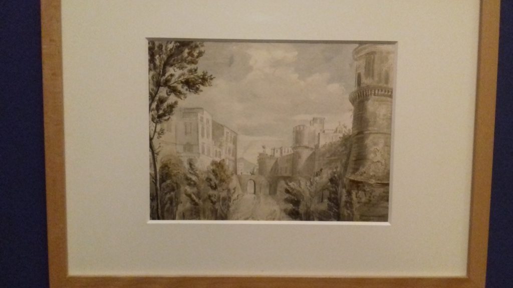 Vista del Ponte Nuovo junto a la Porta Carbonara, en la murallas de Napoles 26 del 02 de 1825 Foto: Sofia Muñoz