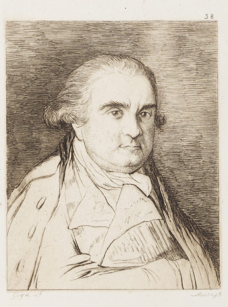 Ceán Bermudez de Francisco e Goya y Lucientes