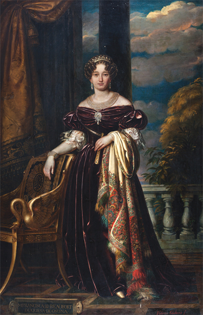 Retrato de  la Condesa de Osuna de Valentin Carderera( Colección Privada)