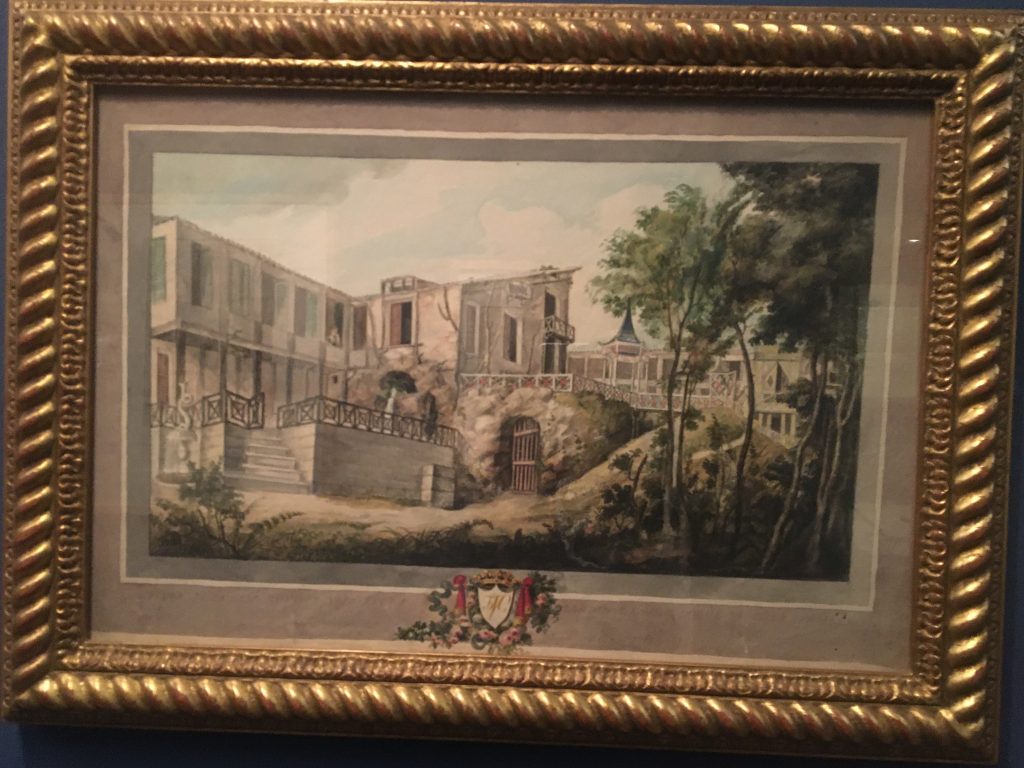 Jardin del Palacio de Villahermosa de Valentin Carderera Foto: Sofia Muñoz