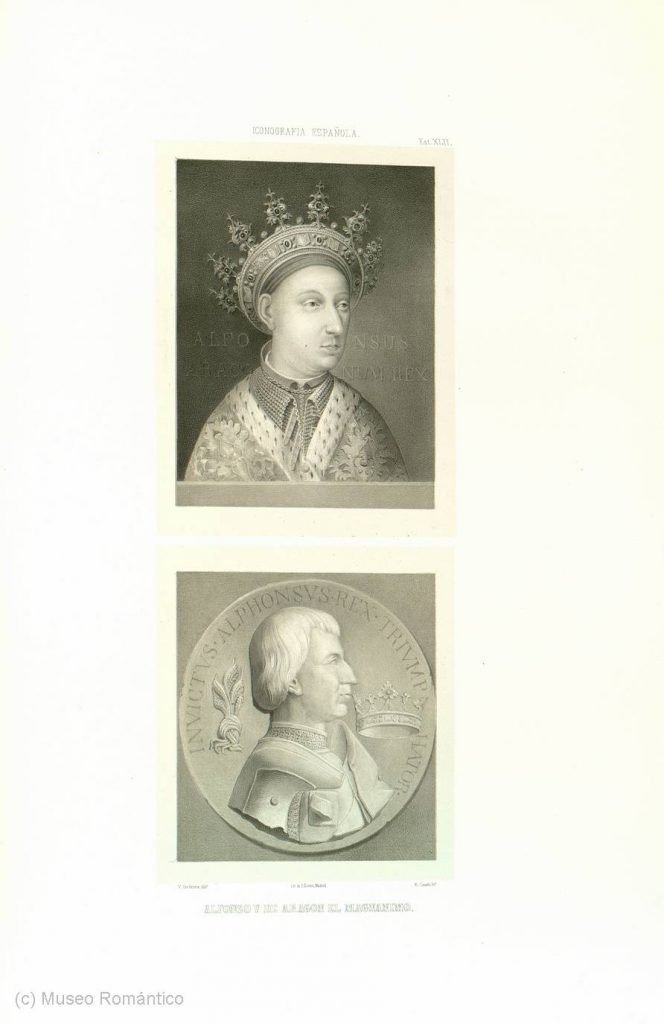 Alfonso V el Magnánimo de  Valentin Carderera