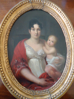 Princesa Doria y su hijo