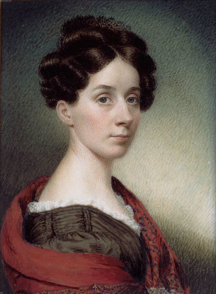 Autorretrato en 1875 de Sarah Goodridge