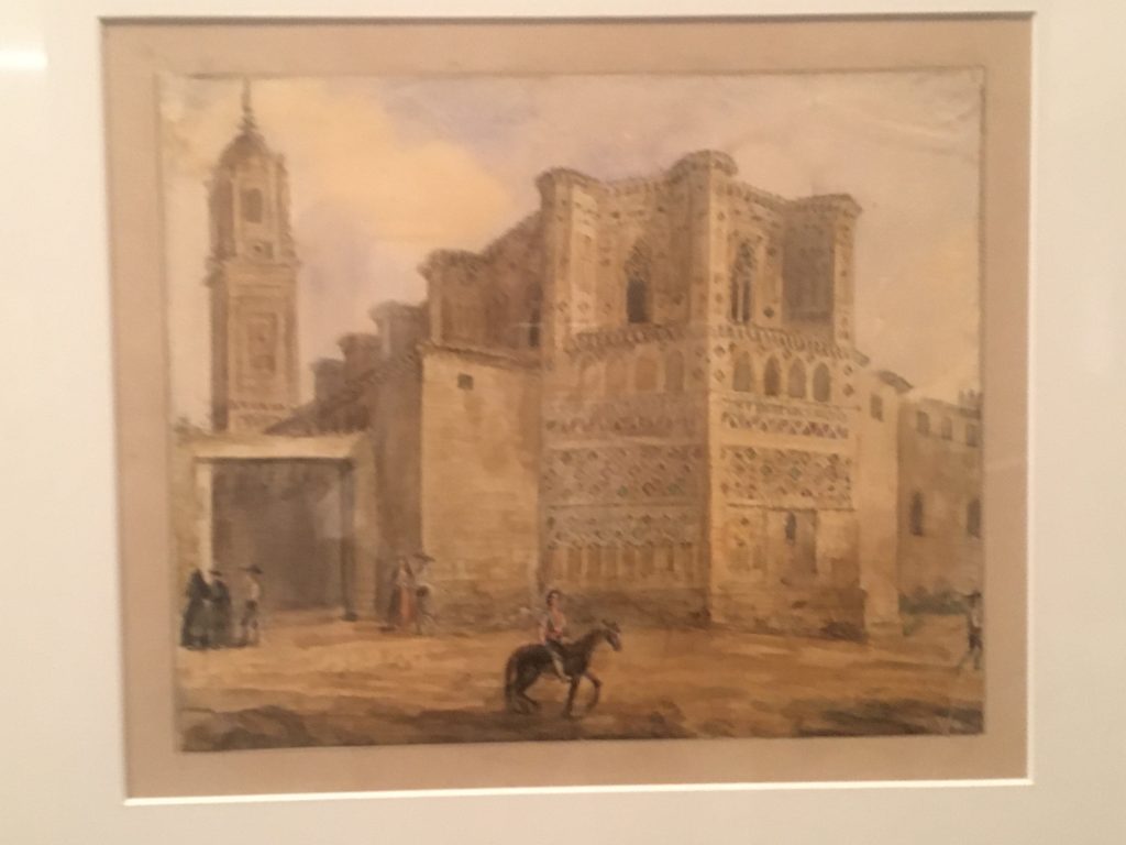 San Pedro Mártir de Calatayud (Museo LazaSan Pedro Mártir de Calatayud (Museo Lazro Galdiano) 1840 Lápiz y aguada de colores sobre papel  Foto; Sofia Muñozro Galdiano) 1840 Lápiz y aguada de colores sobre papel  Foto; Sofia Muñoz