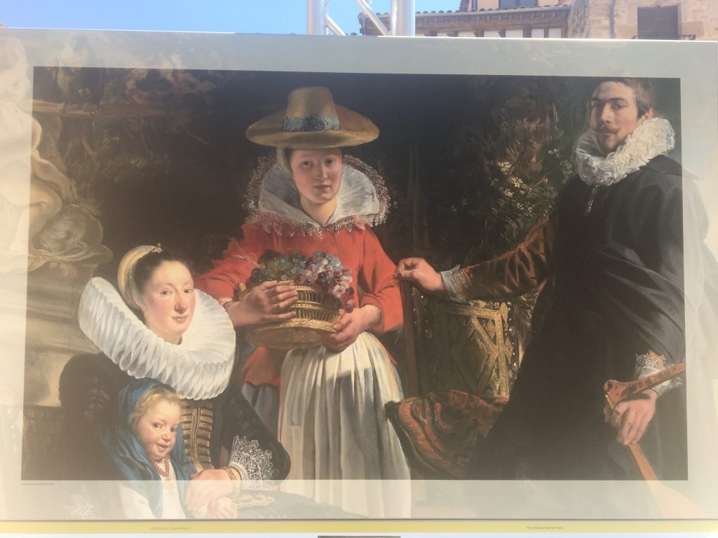 La familia del pintor de Jacques Jordaens (Foto: Sofia Muñoz)