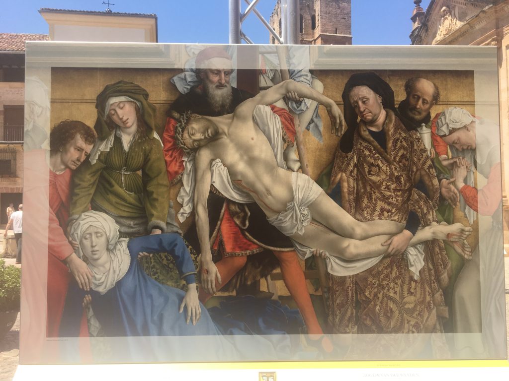 El Descendimiento de Roger Van der Weyden (Foto:Sofia Muñoz)