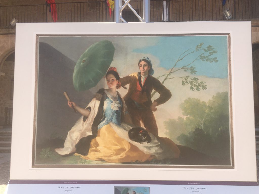 El Quitasol de Francisco de Goya y Lucientes (Foto: Sofia Muñoz)