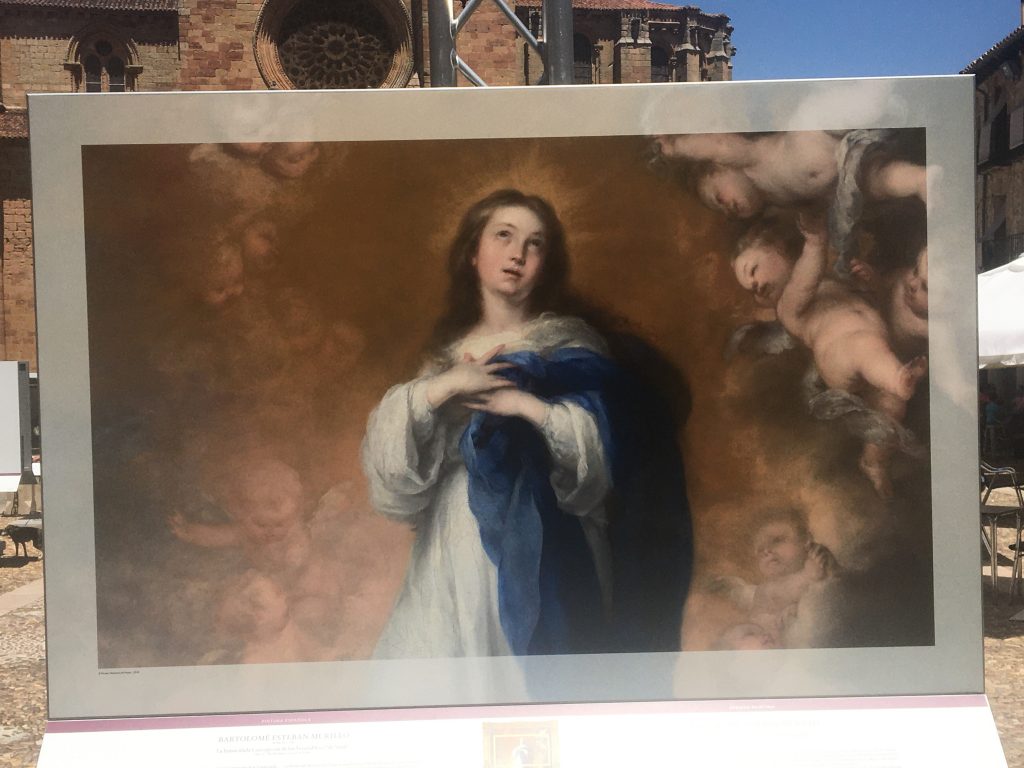 La Inmaculada de la Concepción de los Venerables o la Inmaculada de Soult de Bartolomé Esteban Murillo (Foto: Sofia Muñoz)