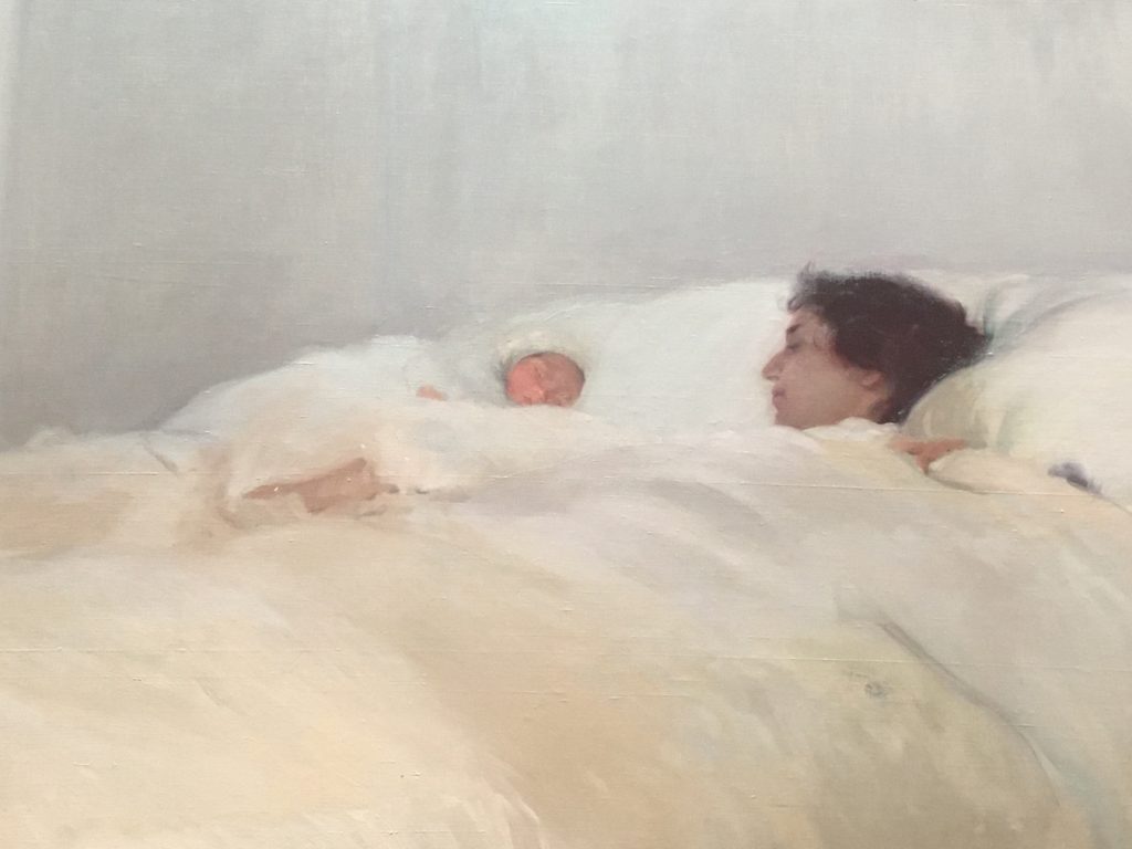 Detalle de Madre de Joaquin Sorolla y Bastida (1895) (Museo Sorolla) (Foto: Sofia Muñoz)