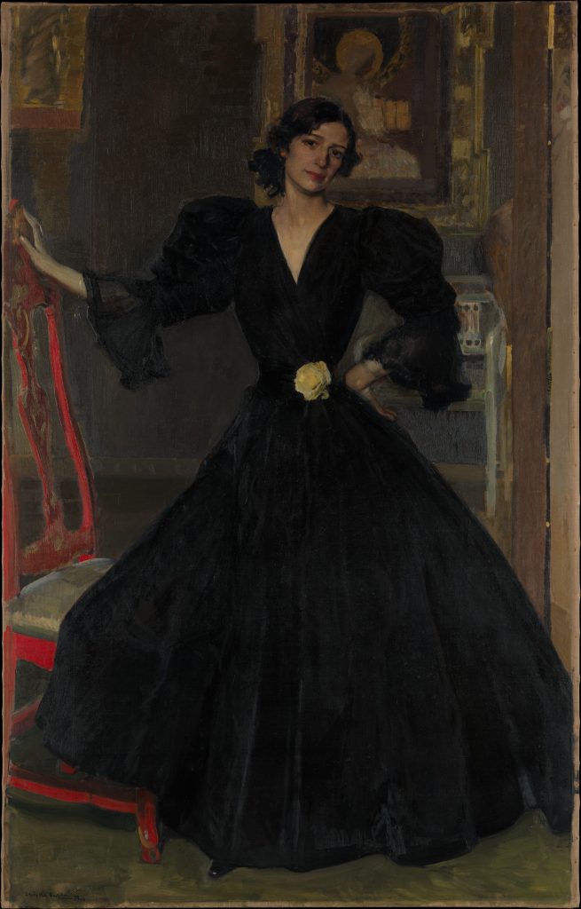 Señora de Sorolla (Clotilde García del Castillo, (1865–1929) in Black (Metropolitan Museum of Art)