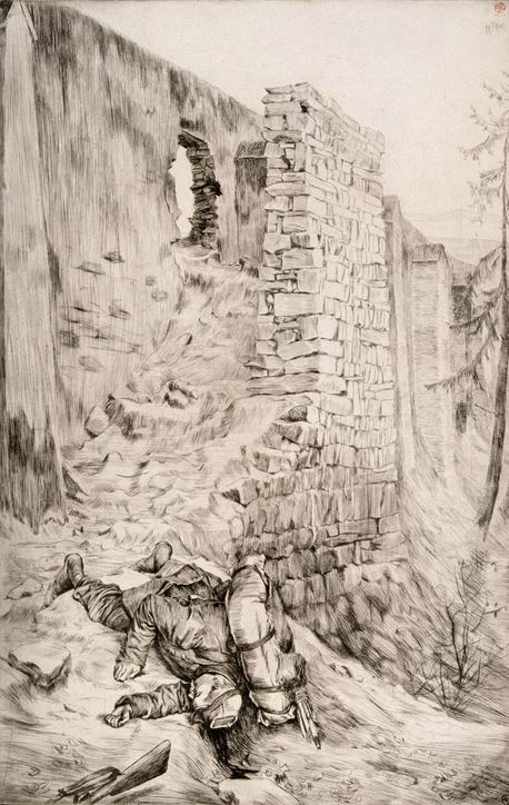 Le premier tué que j'ai vu (1870), Souvenir du siège de Paris de James Tissot