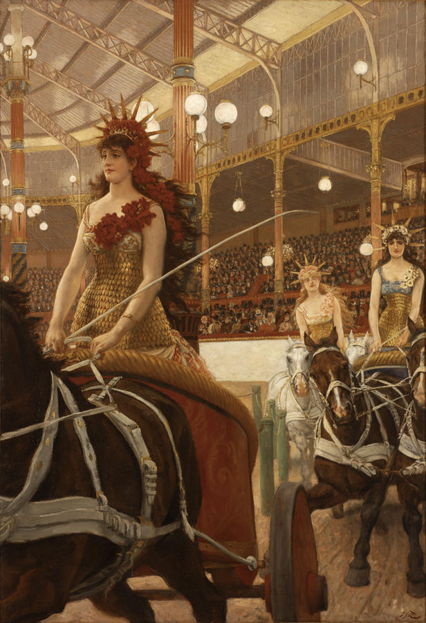 The Ladies of the Chariots (c. 1883-85) de James Tissot ( Museum of Art, Rhode Island School of Design )