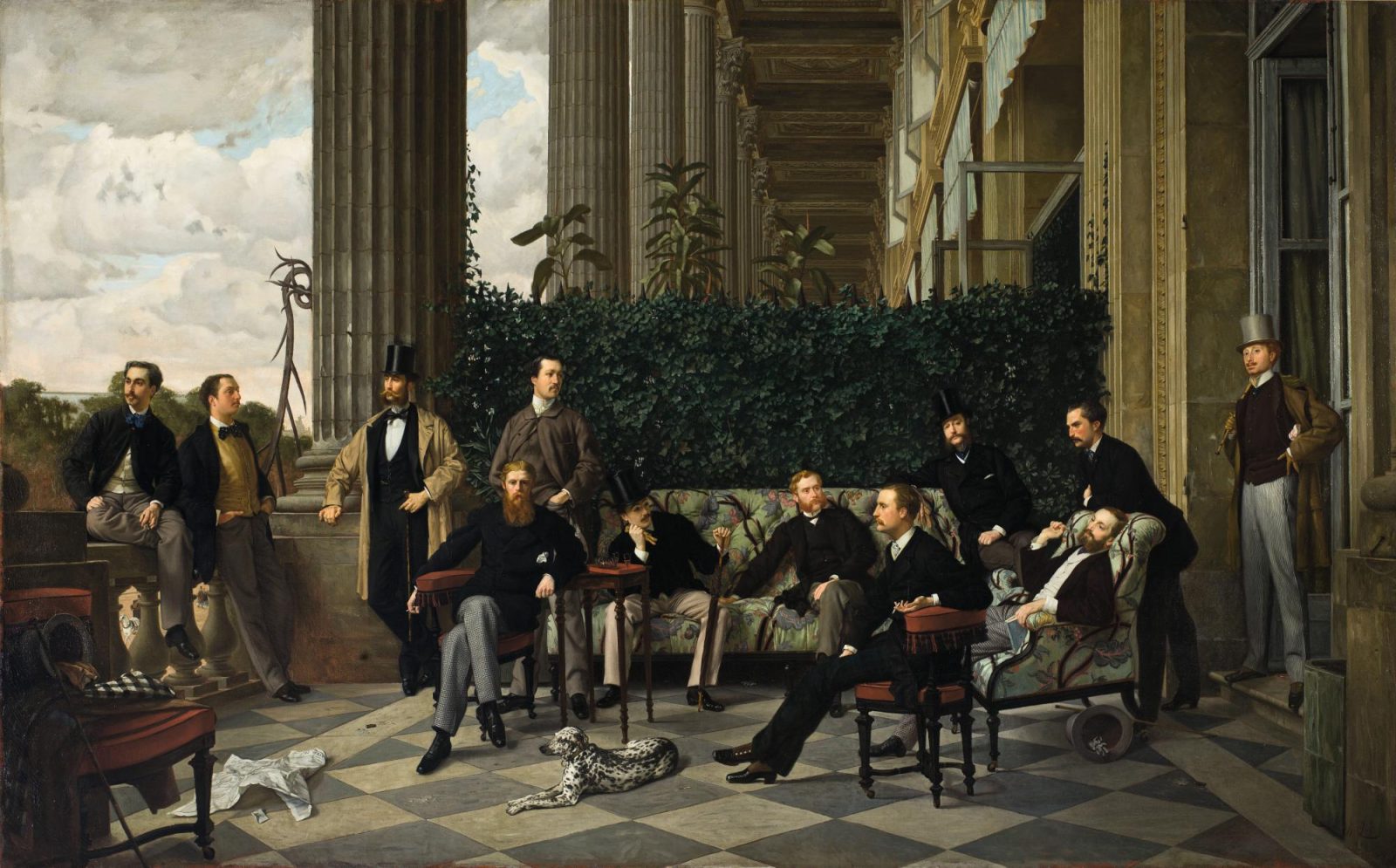 Le Cercle De La Rue Royale Tissot JAMES TISSOT (1836-1902) (1ª Parte) | Artemisia "la tenebrista" blog de