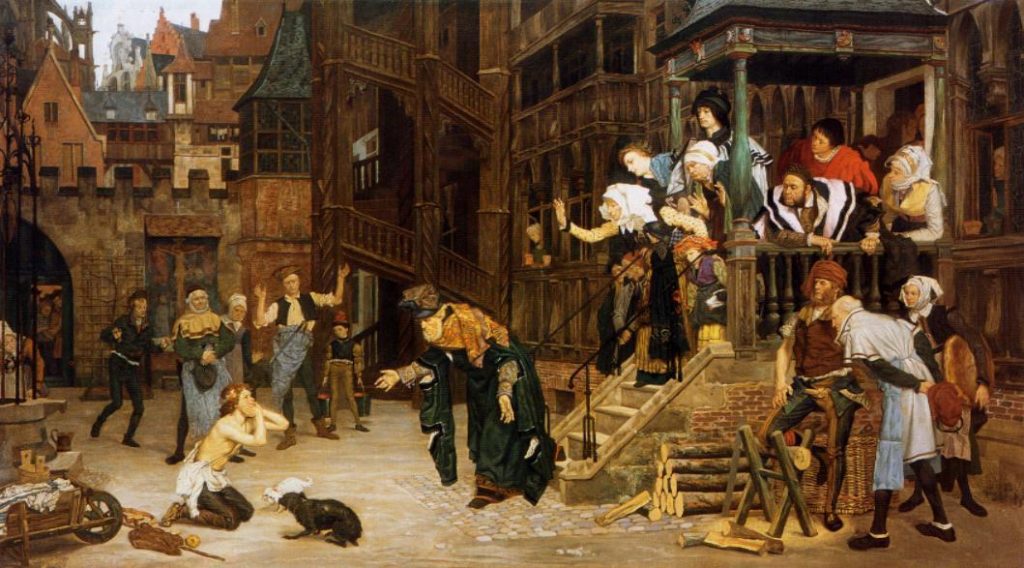 El retorno del hijo prodigo (Manney Collection) de James Tissot