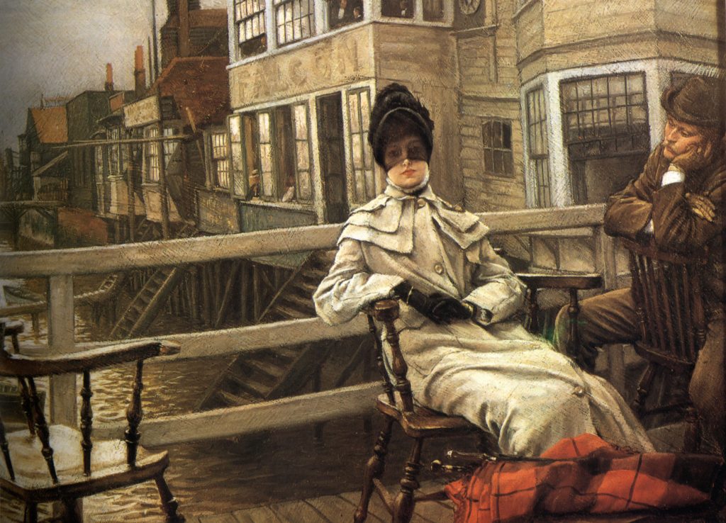 Waiting for the Ferry II 1878) Colección Privada de James Tissot