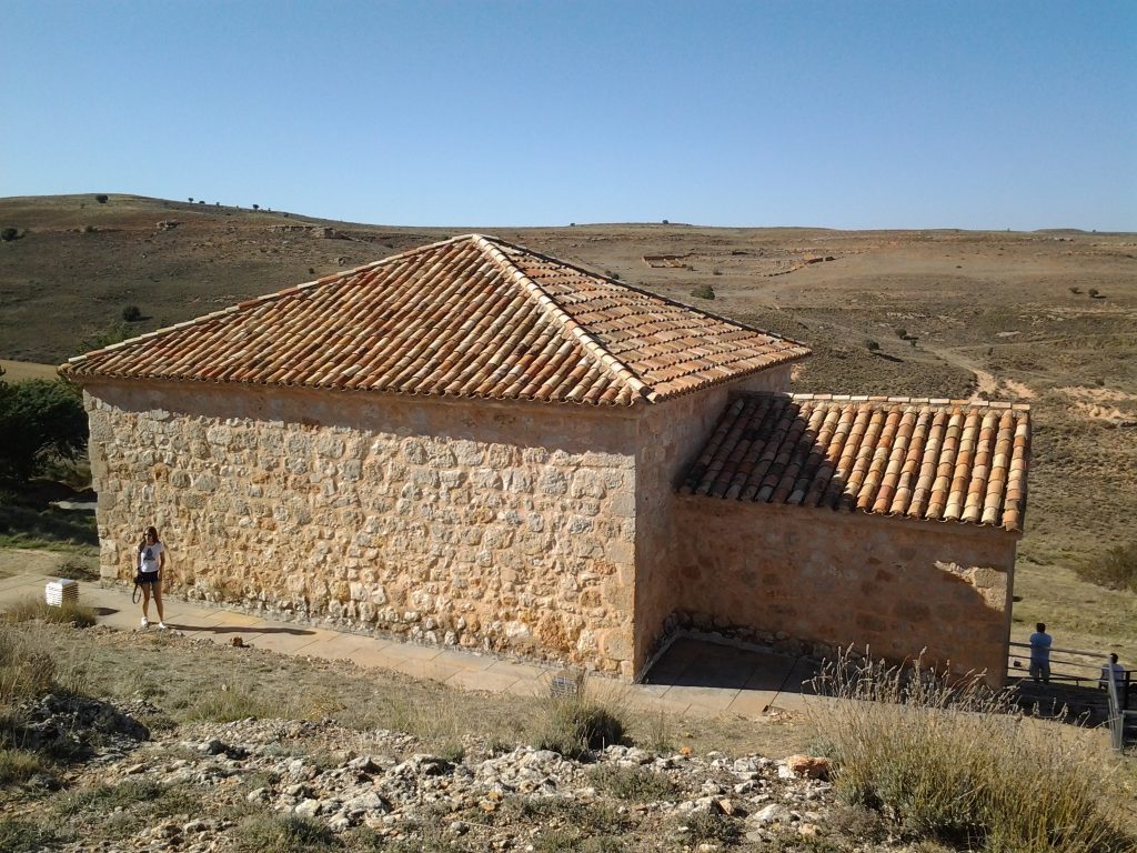 Vista desde atras San Baudelio de Berlanga (Foto: Sofia Muñoz)