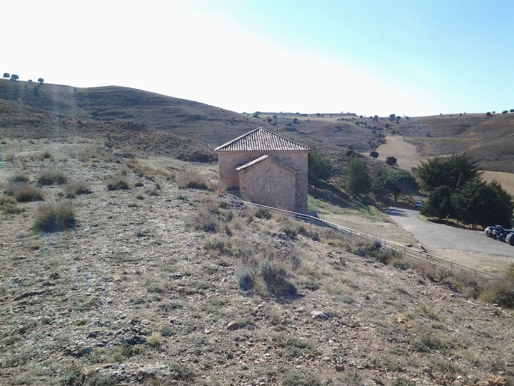 San Baudelio de Berlanga vista de lejos (Foto: Sofia Muñoz)