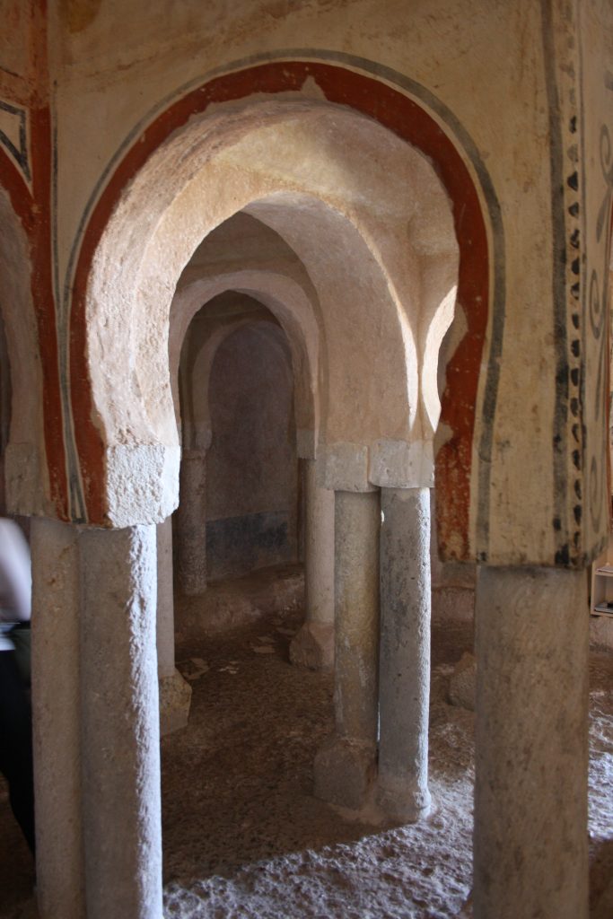 Interior de San Baudelio de Berlanga (Foto: Sofia Muñoz)