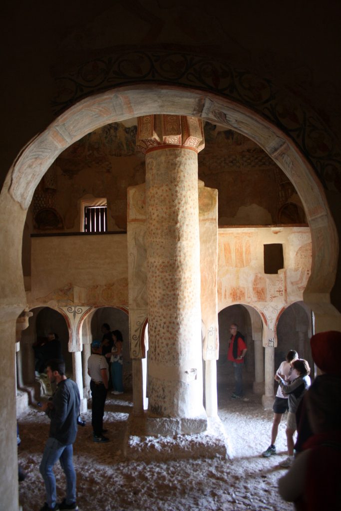 Interior de San Baudelio de Berlanga (Foto: Sofia Muñoz)